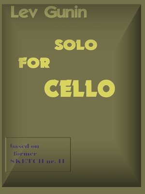 cover image of Solo for Cello